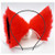 Cat Ears Headband Hair Clips Fox Ears Hair Bands Barrettes Women Furry Kitty Kitten Cat Headpiece Hairband Hair Hoop Halloween Party Decoration Cosplay Costume Handmade Hair Accessories Red Black
