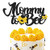 MAGBEA Mommy To Bee Cake Topper Bumble Bee Gender Reveal Baby Shower Cake Topper Banner Gender Reveal Party Decorations Bee Birthday Party Cake Decoration Supplies