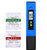 Blue pH Meter 0_01 Accurate Water Quality Tester Pen with 0-14 PH Measurement Range 0_01 Water Quality Tester Pen with 0-14 PH Measurement for Drinking Water Hydroponic Plants Swimming Pools