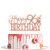 Rose Gold Glitter Happy 96th Birthday Cake Topper- Hello 96- Cheers to 96 Years Party Decoration