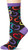 K_ Bell Womens Novelty Crew Socks Pride Hearts black Shoe Size 4-10