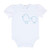 Stephan Baby Snapshirt-Style Diaper Cover White  Blue Birdies Fits 6-12 Months