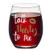 Talk Thirty To Me Wine Glass 30th Birthday Stemless Wine Glass 15Oz for Women Sisters Wife Best Friends - Idea for Birthday Christmas Anniversary