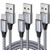 3-Pack 6ft USB Type C Cable Baiwwa 3_1A Fast Charging Cord USB A to USB C Charger Braided Cable Compatible with Samsung Galaxy S10e S20 S10 S9 Plus A10E A11 A20 A30 A40 A50 A51 A71 Note 20 10 9 8