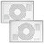 Silicone Pastry Mat Large Non Stick Extra Thick Baking Mat with Measurement Dough Rolling MatOven Liner Pie Crust Mat-2PCS Black 16W24L