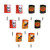 9 Pieces Halloween Hanging Paper Lanterns with Tassel Pumpkin Ghost Skull Lanterns Hanging Decor for Halloween Party