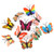 E-outstanding Butterfly Pushpin 30PCS Colorful Cute Butterfly Push Pins Thumb Tacks for Photos Wall Maps Bulletin Board Corkboard
