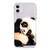 FancyCase Compatible with iPhone 11-New Animal Pattern Soft Silicone Protective Clear iPhone 11 Case Panda Cub