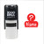 Name Reminder for Students 2000 Plus Self Inking Rubber Teacher Stamp  Red Ink