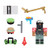Roblox Avatar Shop Series Collection - Party SWAT Team Figure Pack Includes Exclusive Virtual Item