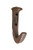 Heavy Cast Iron Railroad Spike Wall Hook for Bath Kitchen or Hallway