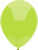 PIONEER BALLOON COMPANY Kiwi Lime BSA Latex Balloon, 11"