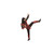 Hyde  and  Eek Kids Red Ninja Halloween Costume Medium 8-10