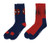 Spiderman Marvel Comics Mens 2 Pack Athletic Crew Socks