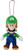 Sanei Super Mario Plush Series Plush Doll: 5.5" Luigi Mascot Strap Japanese Import