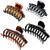 4 Pieces Hair Claw Clips Set Double Layer Hair Claw Clips Strong Hold Hair Catch Barrette Jaw Clamp Nonslip Hair Clamps Large Claw Clip Hair Claw Clips Hair Styling Accessories for Thick Thin Hair