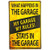 XUNXINYOUBI Shabby Chic Retro My Garage My Rules What Happens in The Garage Metal Novelty Sign Tool Shop M0054