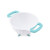 KitchenAid Plastic Colander/Strainer, 1.5-Quart, White/Aqua Sky