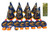 Party Bundle Jurassic World Birthday Party Supplies Decoration Includes 8 Party Blowouts and 8 Party Hats