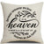 PSDWETS Farmhouse Decoration Because Someone We Love is in Heaven There is Heaven in Our Home Loving Memory Quotes Cotton Linen Throw Pillow Covers 18 x 18 Inches PSDWETS Farmhouse Decoration Because Someone We Love is in Heaven There is Heaven in Our Home Loving Memory Quotes Cotton Linen Throw Pillow Covers 18 x 18 Inches