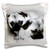 3dRose Hug a Pug Puppies-Pillow Case, 16 by 16" (pc_1232_1)