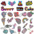 26PCS Diamond Painting Stickers Kits for Kids Diamond Art Sticker Paint with Diamonds 5D Gem Painting Kits by Numbers for Adults Mosaic Stickers DIY Handmade Art Craft as a Gift for Children