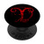 Red Aries Zodiac Sign Stars March or April Birthday Gift PopSockets PopGrip Swappable Grip for Phones  and  Tablets