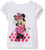 Disney Baby Girls Short Sleeve tee White 18M