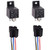 smseace 2PCS DC 12V 40A 5PIN SPDT Electrical Relay with Socket Plug 5 Wire Used for Automotive Truck Motor JD2912-1Z-12VDC 40A 14VDC Heavy Duty Relays JDC-5p-12v-40A-2PCS
