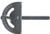 Hitachi 948583 Miter Gauge Assembly for Hitachi CB75F Band Saw