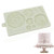 Ruffled Roses Mold Cake Decorating Tools Fondant Mold Silicone Mold for Sugar paste Flower Paste Marzipan Modelling Paste