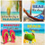 Carson Coaster Square 4 Piece Sandy Beach Home Decor