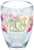 Tervis 1247515 Mom - Watercolor Floral Tumbler with Wrap 9oz Stemless Wine Glass, Clear