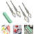 Culinary Drawing Decorating Spoon Chefs Art Pencil Spoon Precision Painting Plating Spoon Professional Decoration Spoons for Plates DIY Cake Chocolate Coffee SL-4PCS