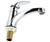 New Chrome Plated Single Lever Faucet Basin Sink Bathroom Tap Motorhome / Boat