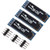 MELIFE 3pcs OLED Display Module 0_91 inch I2C SSD1306 OLED Display Module I2C OLED Screen Driver with Pin DC 3_3V~5V for Arduino - White