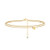 Turandoss Initial Heart Ankle Bracelets for Women 14K Gold Filled Layered Anklet Beach Style Summer Ankle Initial Bracelets for Women Anklet with Initials R