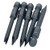 Utoolmart U-Shaped Bits Set 5pcs 14 Inch Hex Shank Magnetic U4 U5 U6 U7 U8 Screwdriver Bit Set 65mm Length S2 Screw Driver Kit Tools