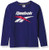 Reebok Boys LS T-Shirt Navy L14-16 Reebok Boys LS T-Shirt Navy L14-16