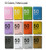 Note Pads - Memo Pads - Scratch Pads - Writing pads - 12 Packs with 50 sheets each 12 Color Pads