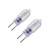 LEKIBOP GY6_35 LED Bulbs Beads Lighting AC 12V 2W Corn Light 12 Pcs 2835 SMD Bi-Pin GY6_35 Base No Strobe Flicker Free Halogen Replacement Bulb Under-Cabinet Light Puck Light Warm White 2 PCS