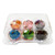 12pc Cupcake Containers Plastic DisposableHigh Dome Cupcake Boxes 6 Compartment Cupcake Holders Disposable Cupcake Containers Half Dozen Cupcake Trays Durable Cup Cake Muffin Packaging Transporter
