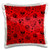 3dRose pc_222346_1 Cute Scattered Fire Trucks Construction Trucks Cars Pattern Pillow Case, 16" x 16"