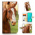 for Samsung Note 20 Ultra Galaxy Note 20 Ultra Designed Flip Wallet Phone Case Cover A24055 Horse 24055