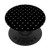 Black and white plus sign polka dots design PopSockets PopGrip Swappable Grip for Phones  and  Tablets