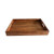 Kaizen Casa Wooden Rectangular Serving Tray Wood Plate TeaDrink Platter Dinner Serving Tray Snack Tray Size_16x 12 x 2 Home Restaurants Coffee Food Breakfast Dinner Decor