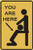 You are Here 12 x 8 Funny Tin BJ Sign Adult Humor Man Cave Garage Dorm Room Pub Home Bar Decor