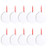 Valyria Sublimation Blanks Pendants MDF Personalized Sublimation Pendant Blank Bulk 2020 Christmas Ornaments Discs Supplies for DIY Christmas Tree Decor 10 Pieces