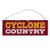 NCAA Legacy Iowa State Cyclones Rectangle Tin Sign One Size Stock