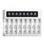 EBL AA Battery Charger LCD Smart Charger - AA AAA NiMh NiCd Rechargeable Battery Charger with Discharge Function Micro USB and Type-C Input